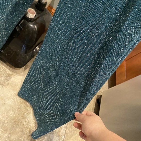 NWT Francesca's Glittery Jumpsuit - Picture 4 of 7